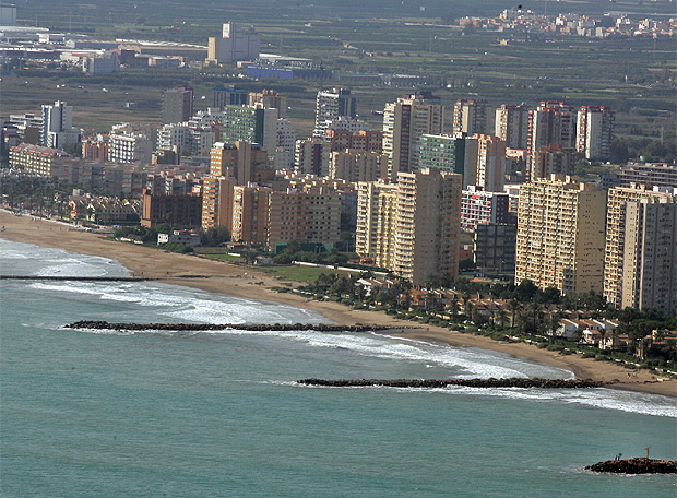 La masificación en la costa valenciana